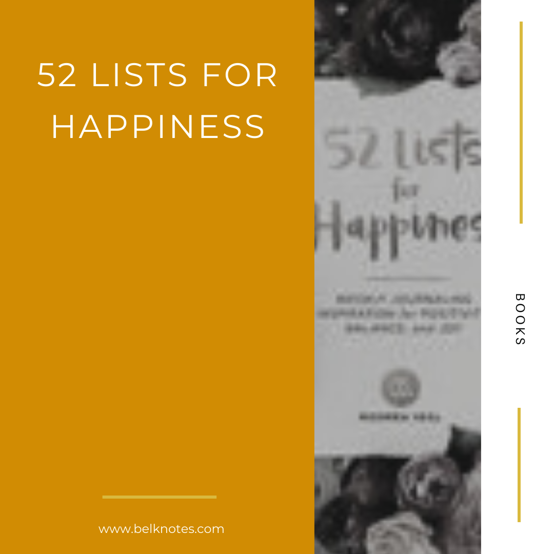 52 lists for happiness